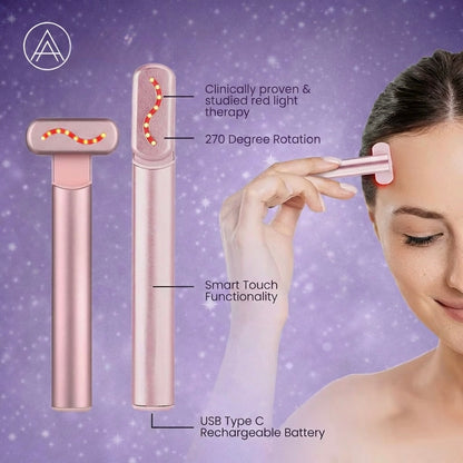 4-in-1 Sculpting Wand With Red Light Therapy